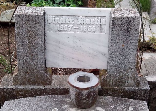 Binder Martin 1907-1986 Grabstein